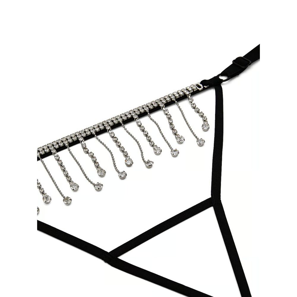 💗👙Victoria's Secret Tassel Sparkle Adjustable V-String Panty👙💗 - Picture 6 of 7